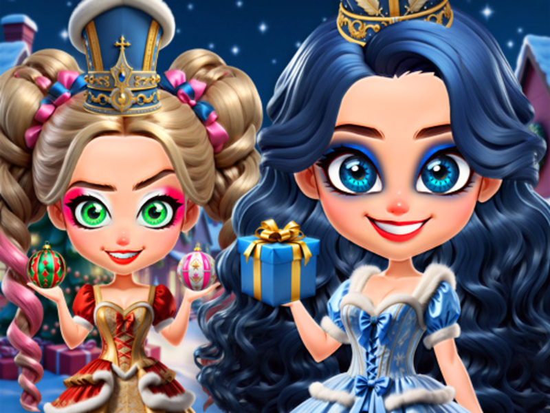 Žaidimas „Nutcracker“ naujųjų metų nuotykiai internete
