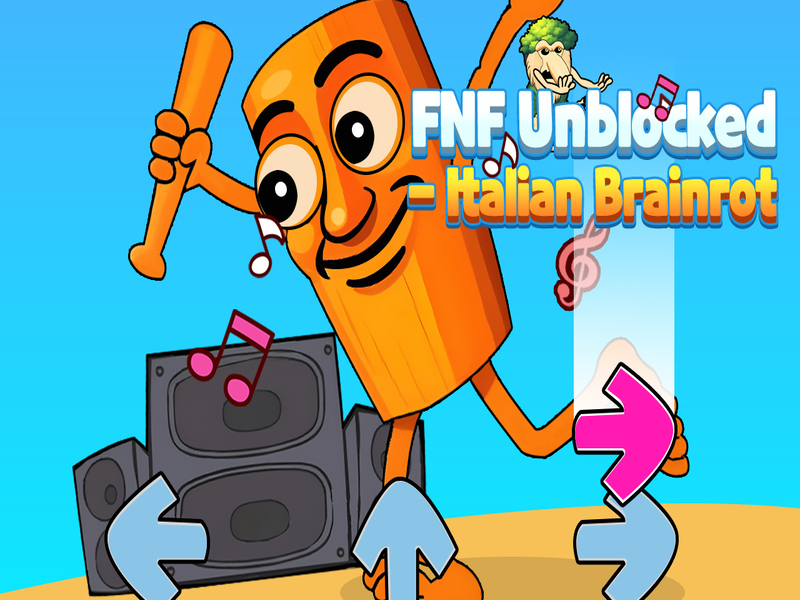 Žaidimas FNF atblokuotas itališkas smegenis internete