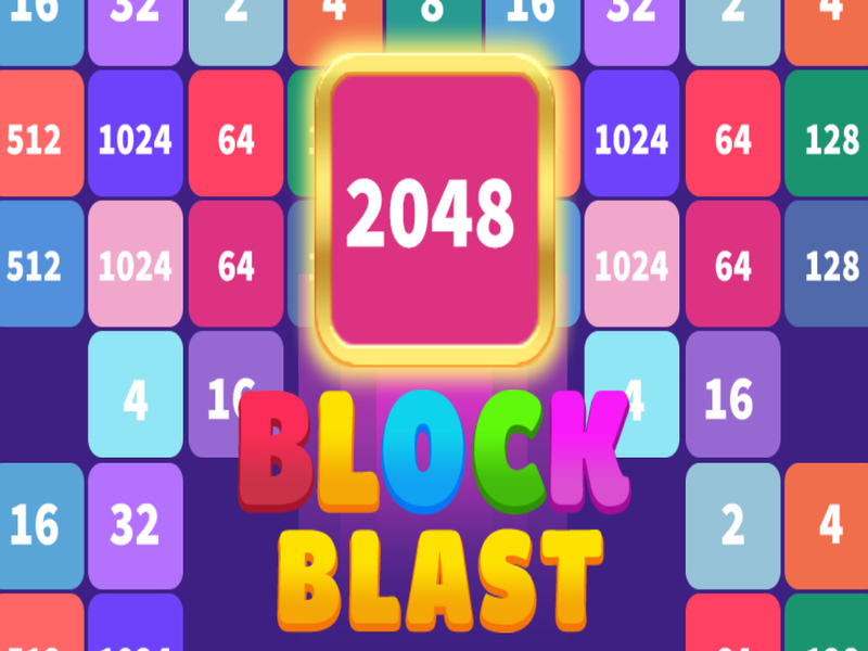 Žaidimas „Block Blast 2048“ internete