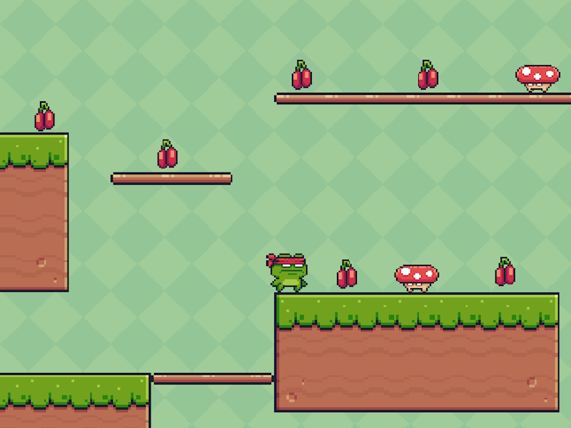 Žaidimas „Frog Adventure“ internete