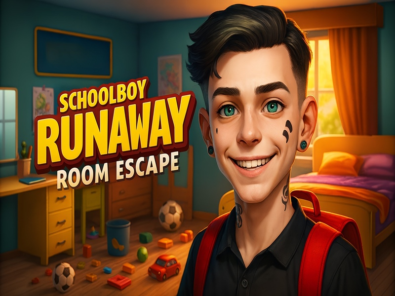 Žaidimas „Schoolboy Runaway“: pabėgimas iš kambario internete