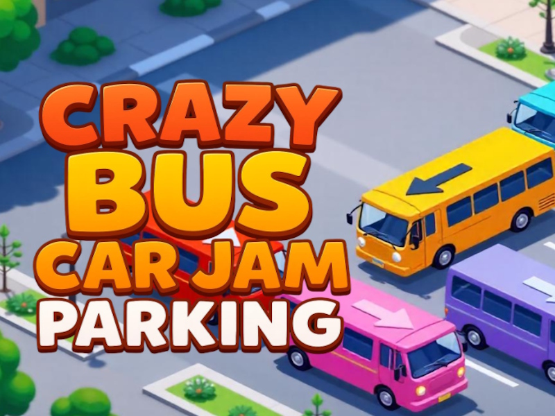 Žaidimas Pašėlęs autobusų automobilių uogienės automobilių stovėjimo aikštelė internete