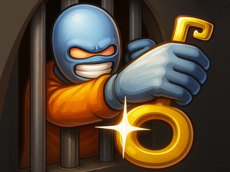 Žaidimas Vieno lygio „Stickman Jailbreak“ internete