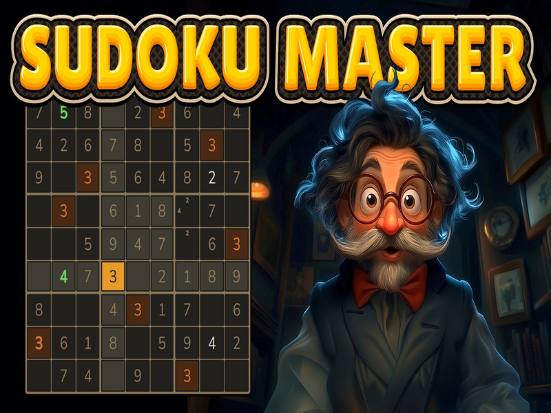 Žaidimas Sudoku meistras internete