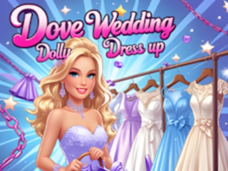 Žaidimas „Dove Wedding Dolly“ rengtis internete