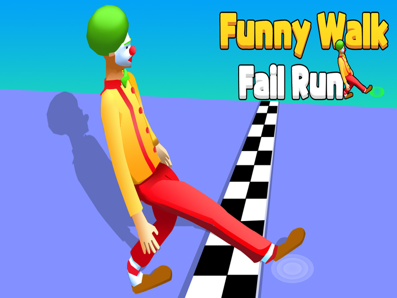 Žaidimas Juokingas pasivaikščiojimas Fail Run internete