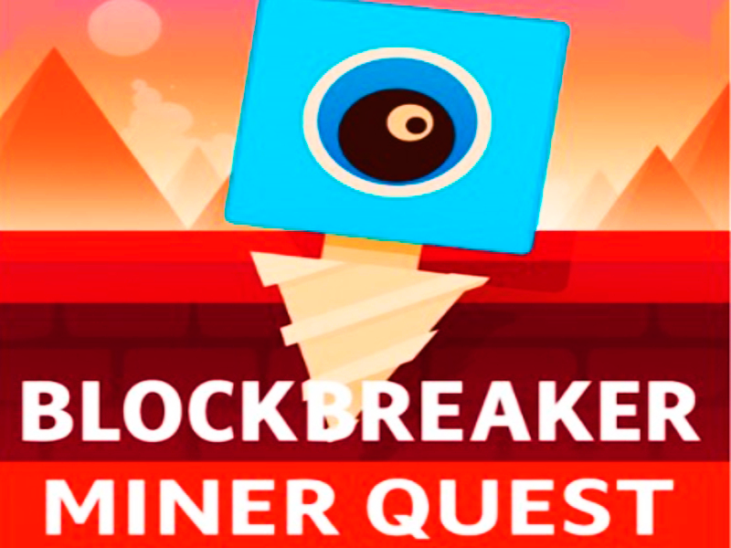 Žaidimas „Block Breaker“: „Miner Quest“ internete