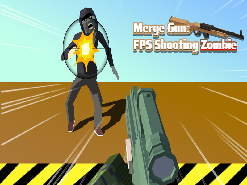 Žaidimas Sujungti pistoletą FPS šaudymo zombis internete