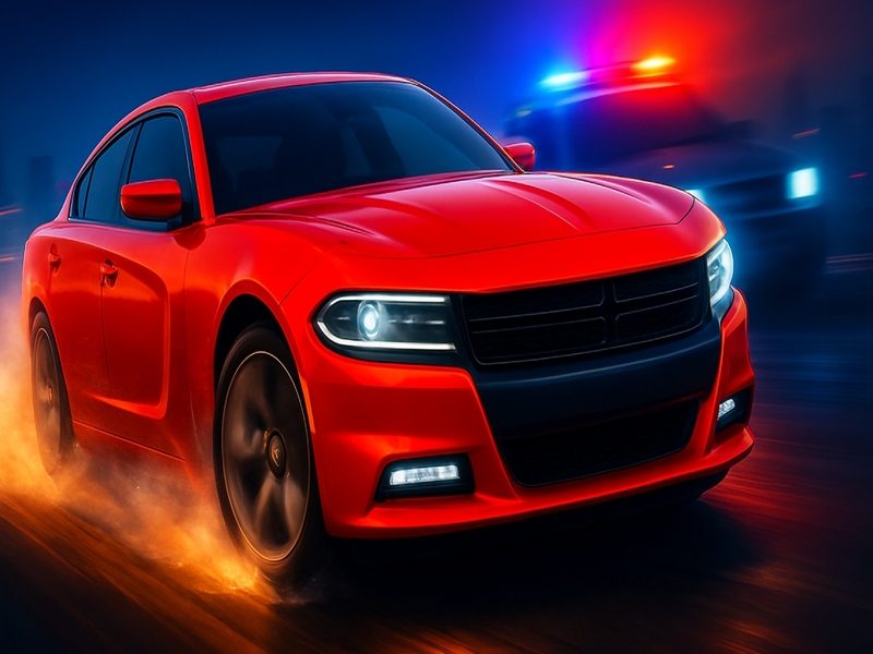 Žaidimas „Charger City“ vairuotojas internete