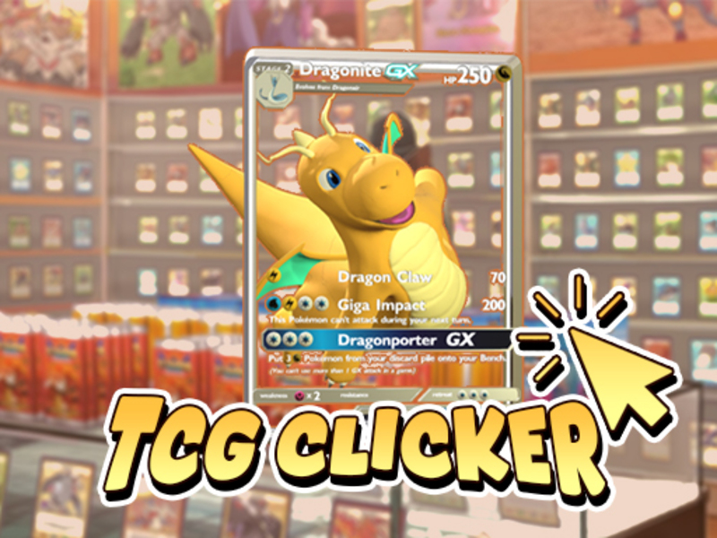 Žaidimas TCG kortelės paspaudėjas internete