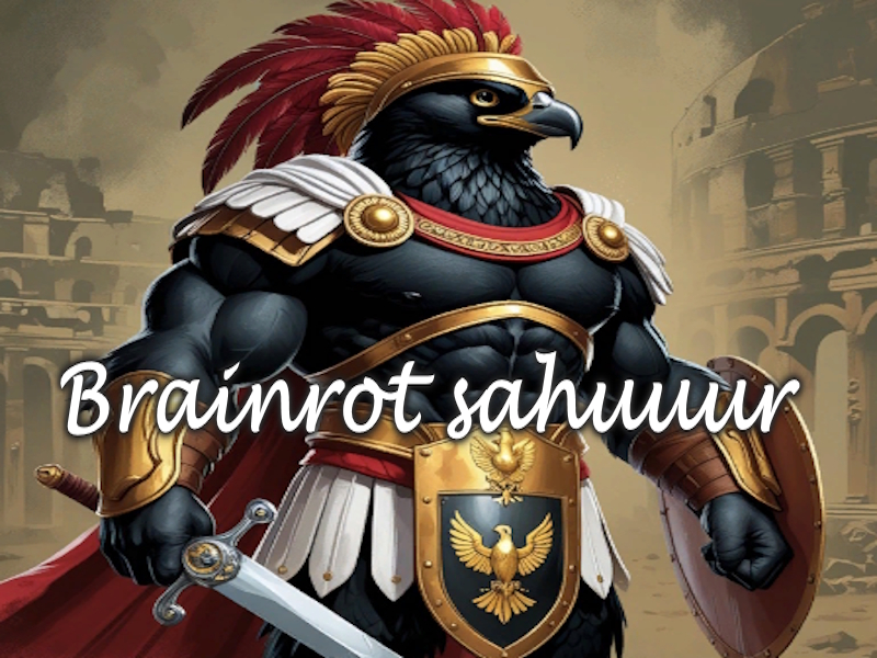 Žaidimas „Brainrot Sahuuur“ internete