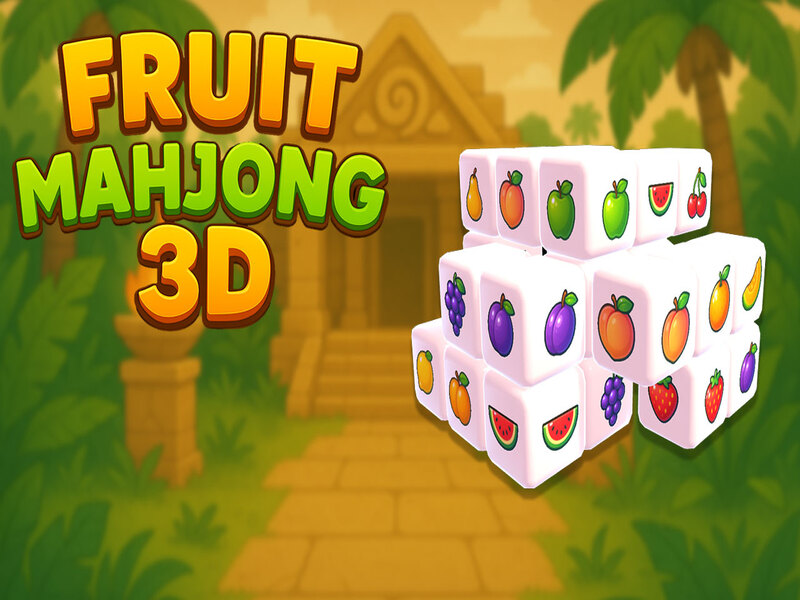 Žaidimas Vaisių Mahjong 3d internete