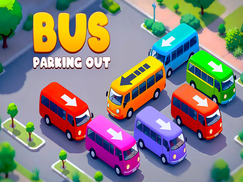 Žaidimas Autobusų stovėjimo aikštelė internete