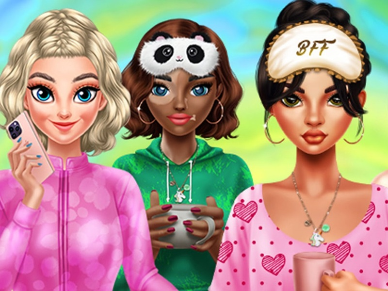 Žaidimas „BFFS Luxury Loungewear“ internete