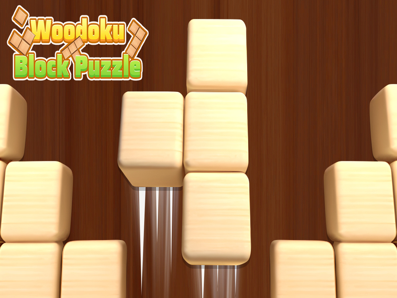 Žaidimas „Woodoku Block“ dėlionė internete
