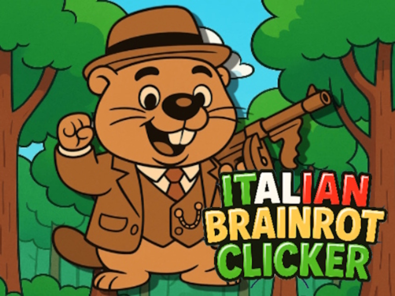 Žaidimas „Brainrot“ paspaudėjas internete