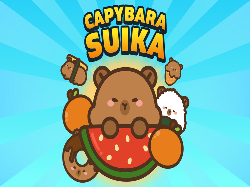Žaidimas „Capybara Suika“ internete
