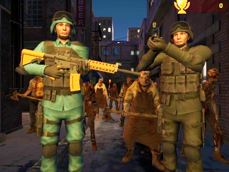 Žaidimas Zombių epidemija internete