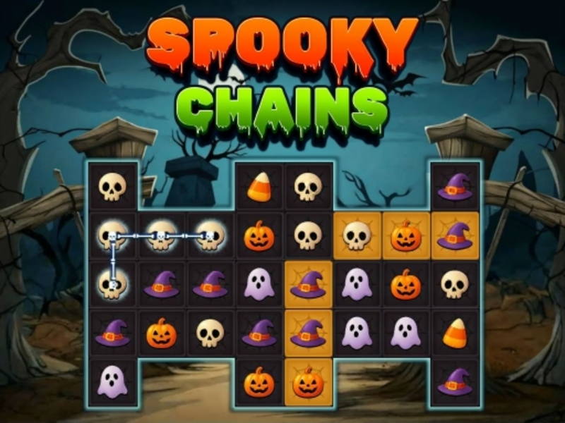 Žaidimas Spooky grandinės internete