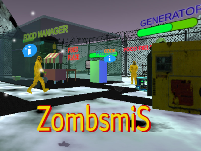 Žaidimas Zombsmis internete