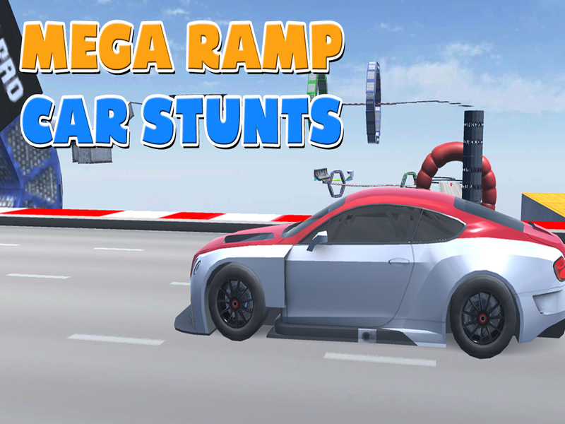 Žaidimas „Mega Ramp“ automobilių triukai internete