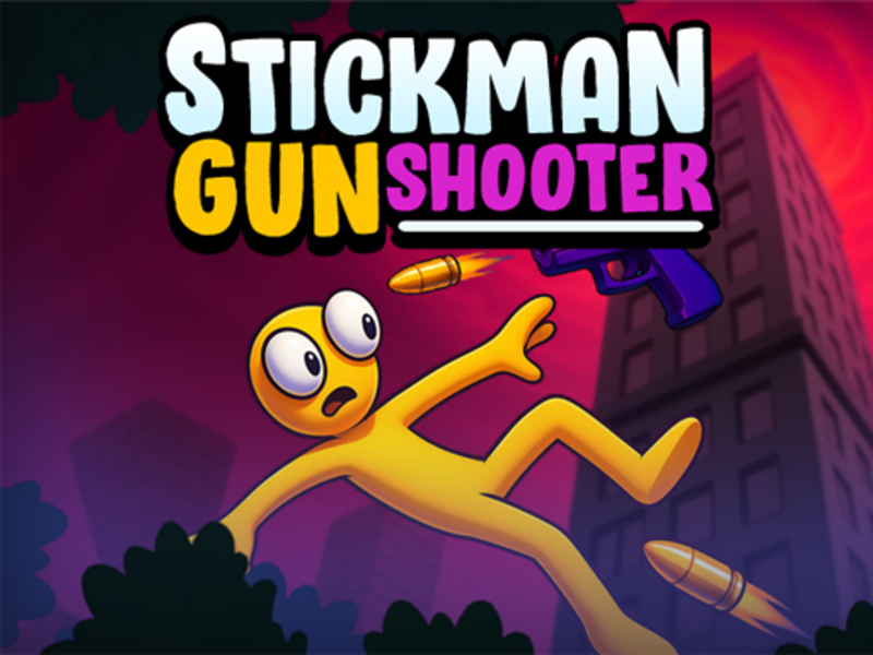 Žaidimas „Stickman“ ginklo šaulys internete