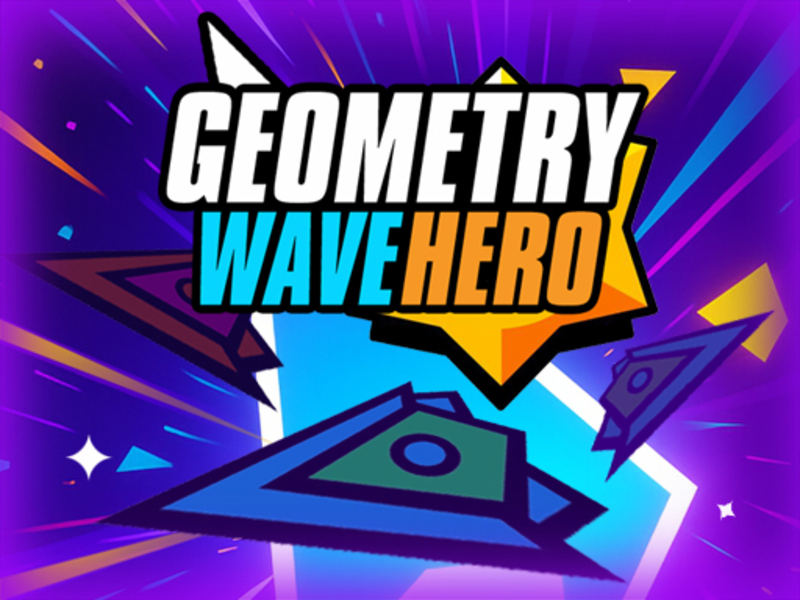 Žaidimas Geometrijos bangos herojus internete