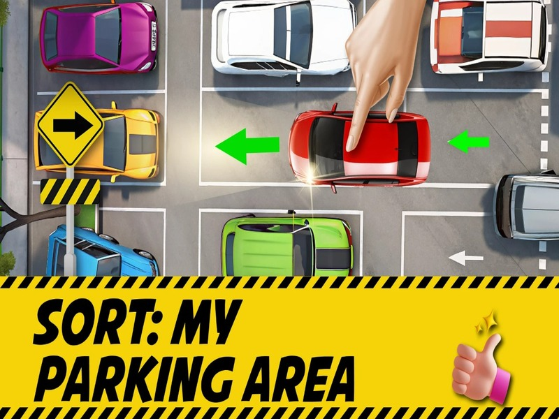 Žaidimas Rūšiuoti: mano automobilių stovėjimo aikštelė internete