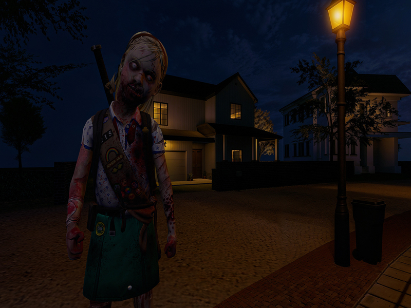 Žaidimas „Clap Clap Nightmare“ internete