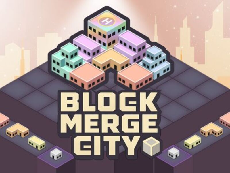 Žaidimas Blokuoti Merge miestą internete