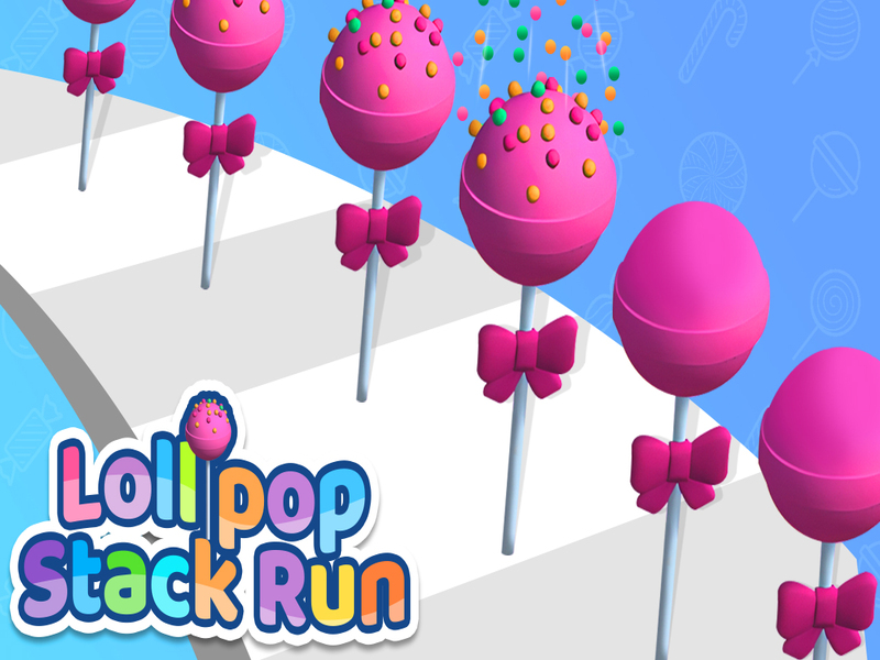 Žaidimas Lollipop Stack Run internete