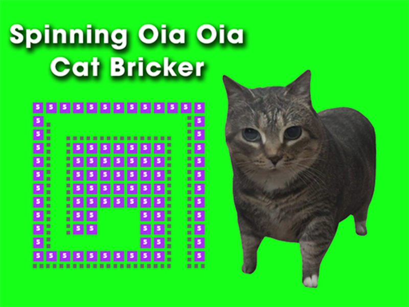 Žaidimas Besisukantis Uia Uia Cat Bricker internete