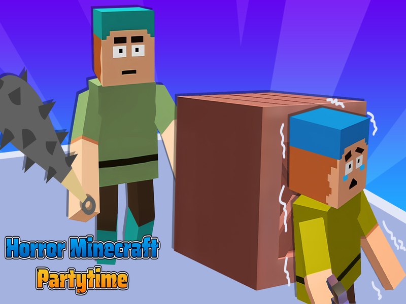 Žaidimas Siaubo „Minecraft“ vakarėlių laikas internete