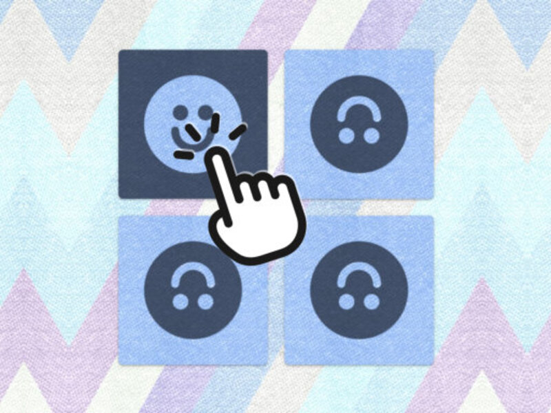 Žaidimas 321 Pasirinkite skirtingus internete