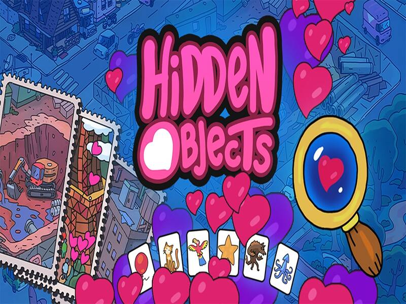 Žaidimas Paslėpti objektai internete