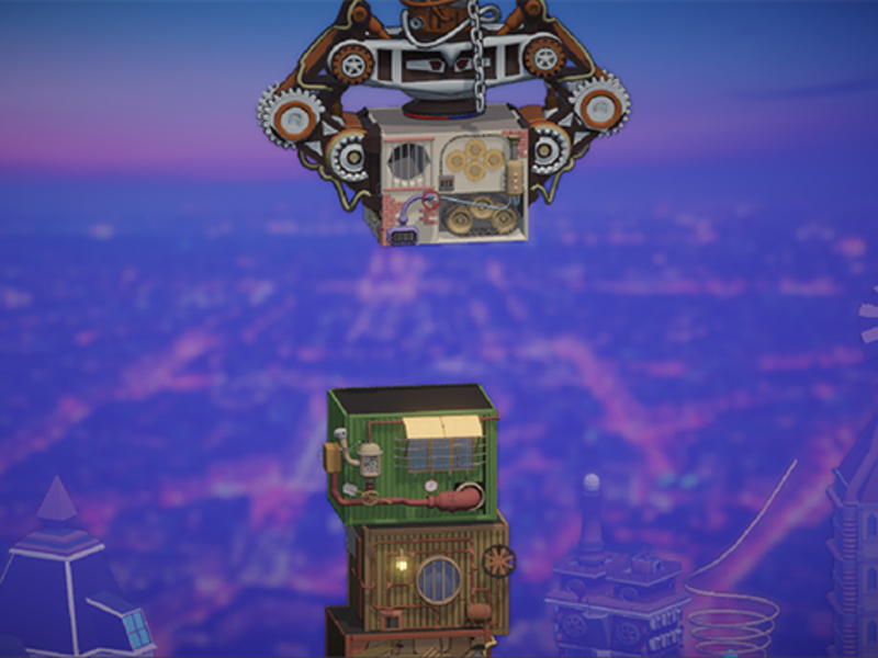 Žaidimas „Steampunk“ bokšto statytojas internete