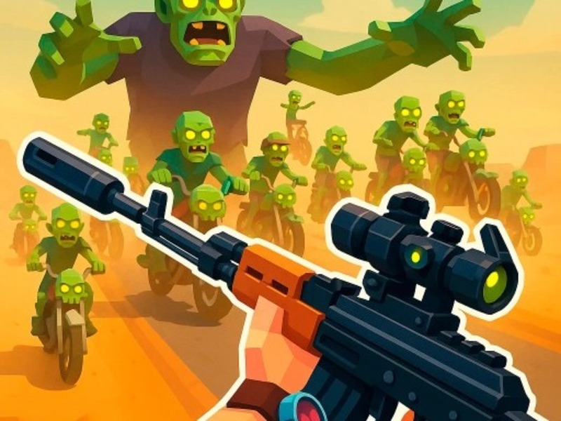 Žaidimas „Zombie Road“: šaulys su sunaikinimu internete